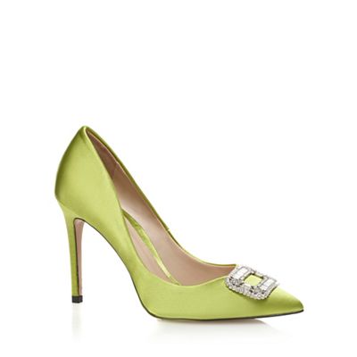 Green 'Joy' high heel pointed shoes